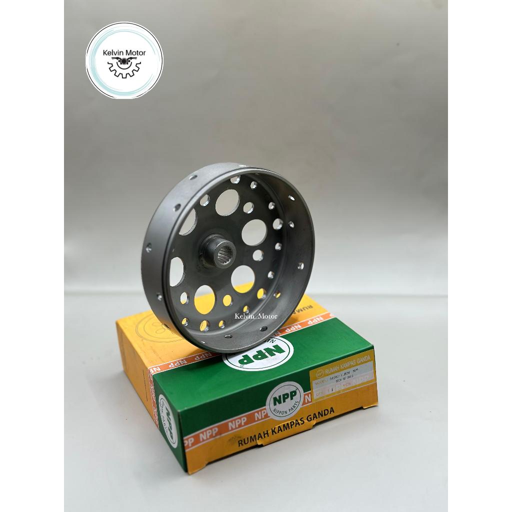 Mangkok Kampas Ganda Custom  Xeon RC & GT 125 KodePart 34200-1LB00 Injeksi Solusi Anti Gredek & Anti