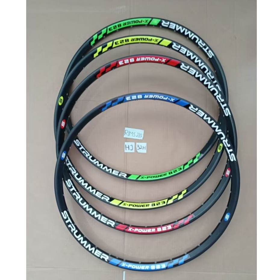 Rims Velg Rim 27.5 Strummer X Power 823 32H Lebar 3.2 Xpower