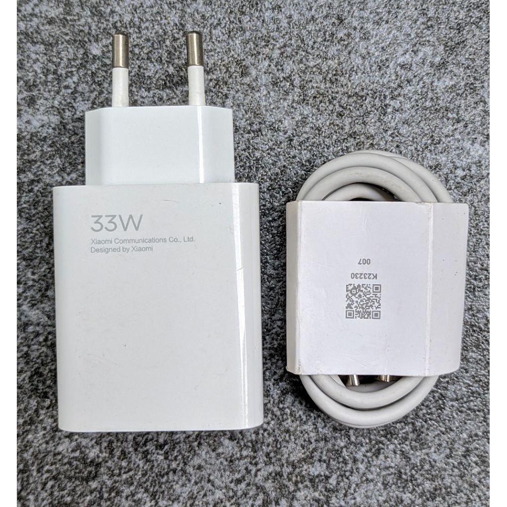 charger ori bawaan xiaomi 33w