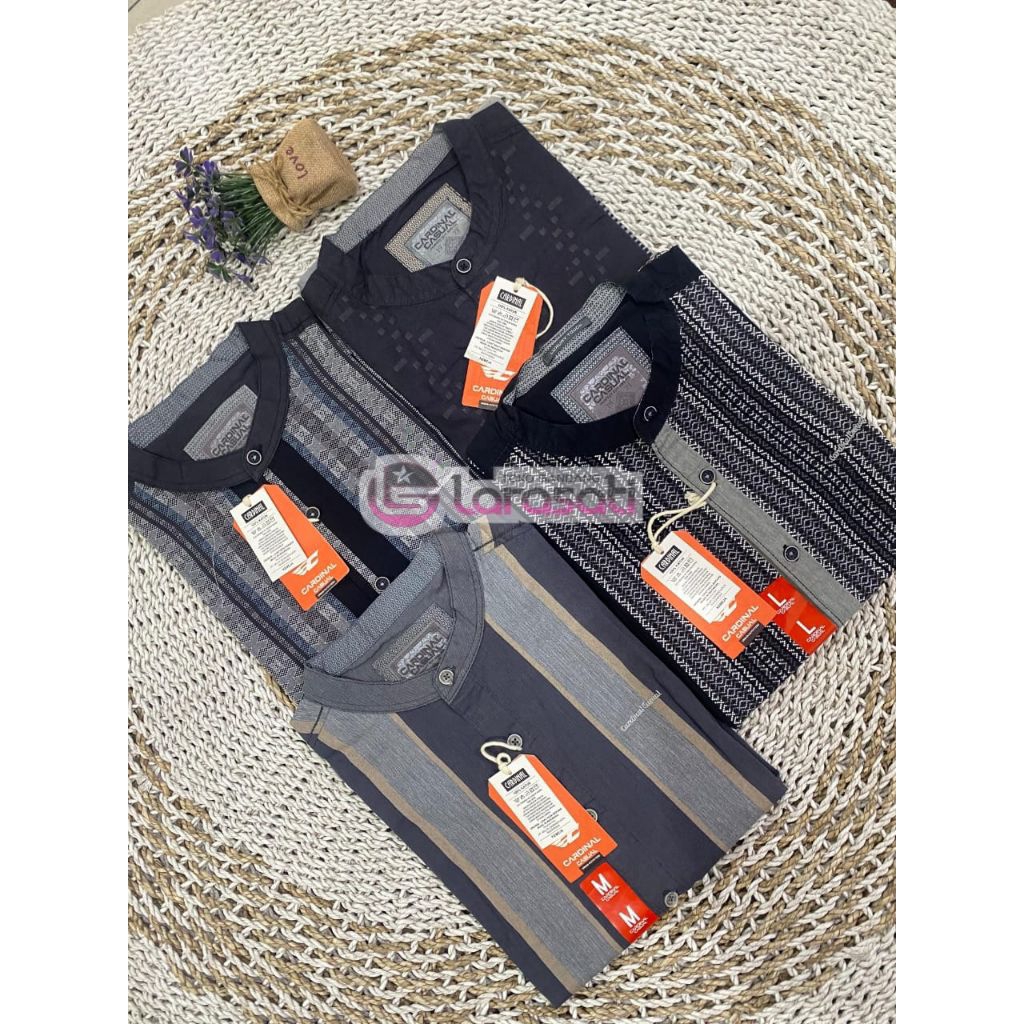 Baju Koko CARDINAL lengan pendek/bajukokokekinian/cardinal/