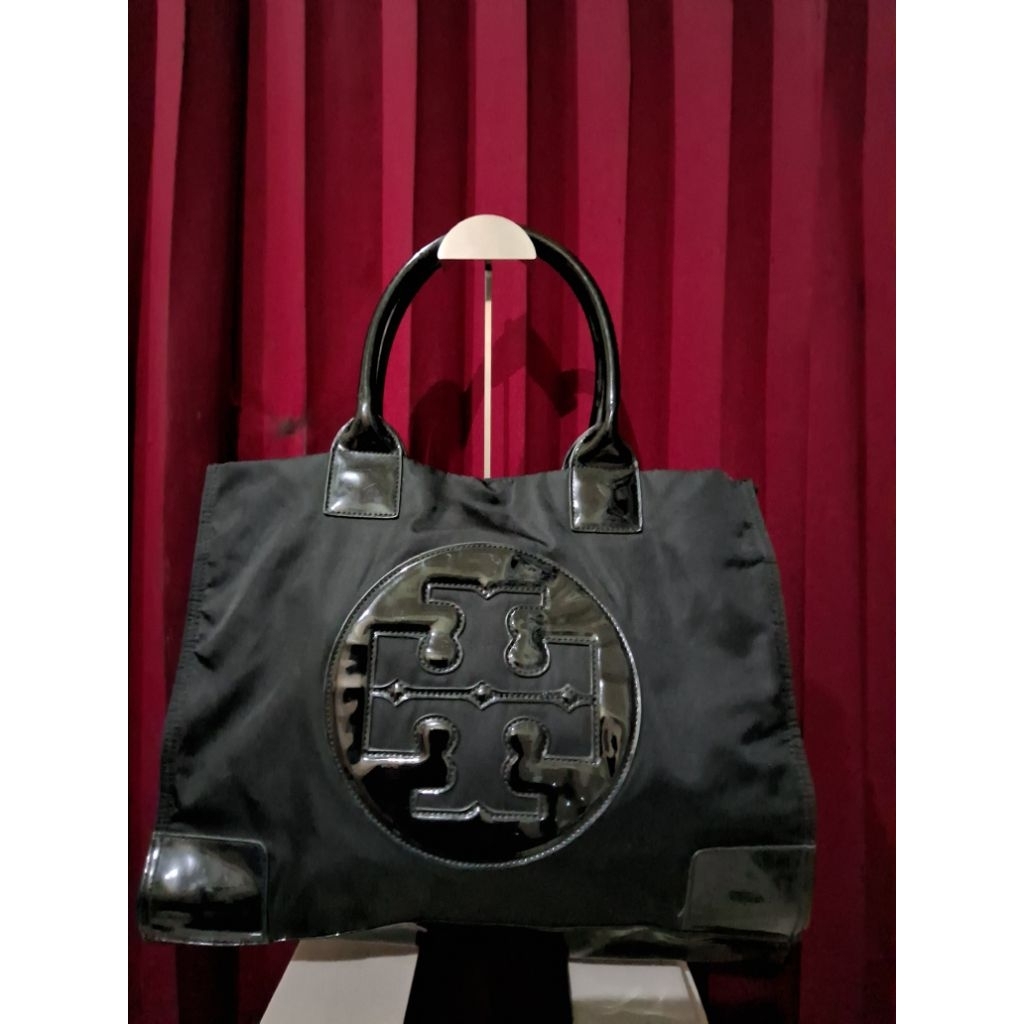 Tote Bag Tory Burch Nilon Mix Kulit