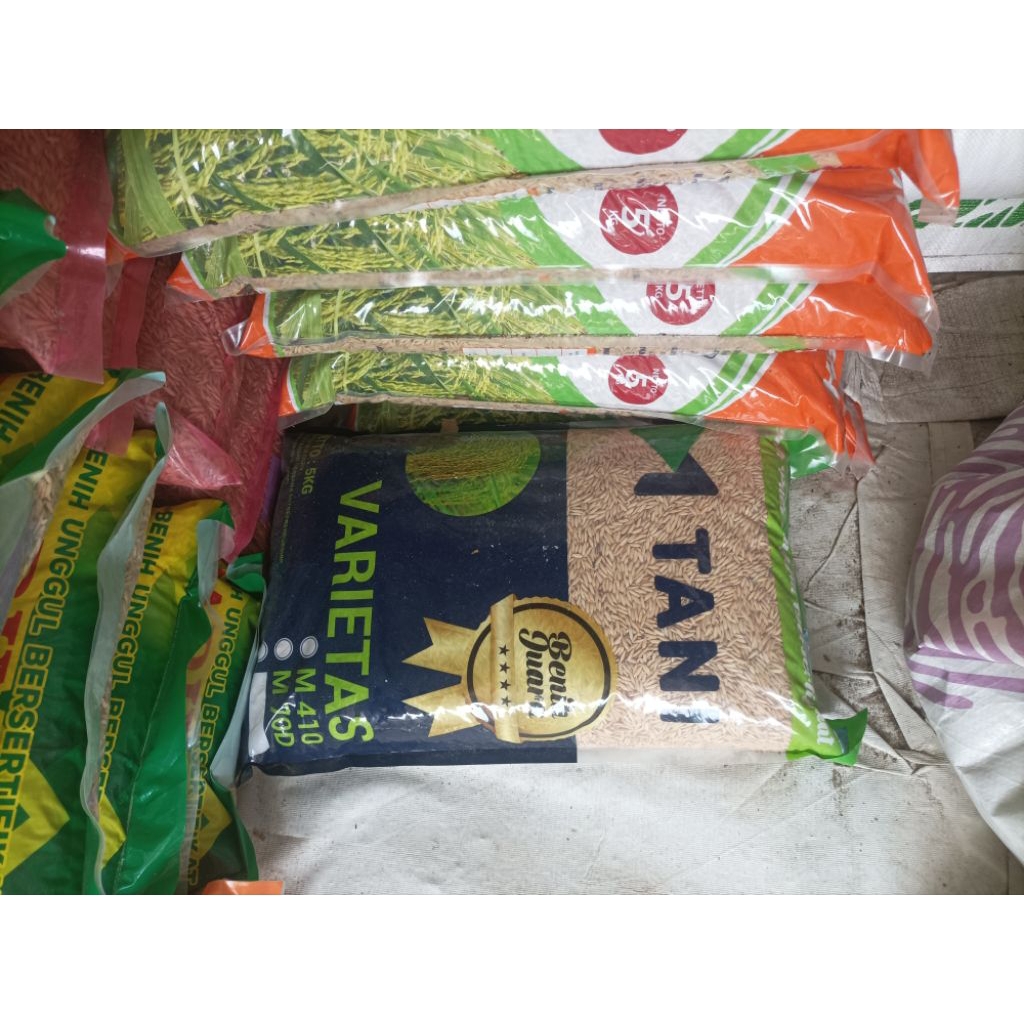 benih padi M400 dan benih padi padi M70d