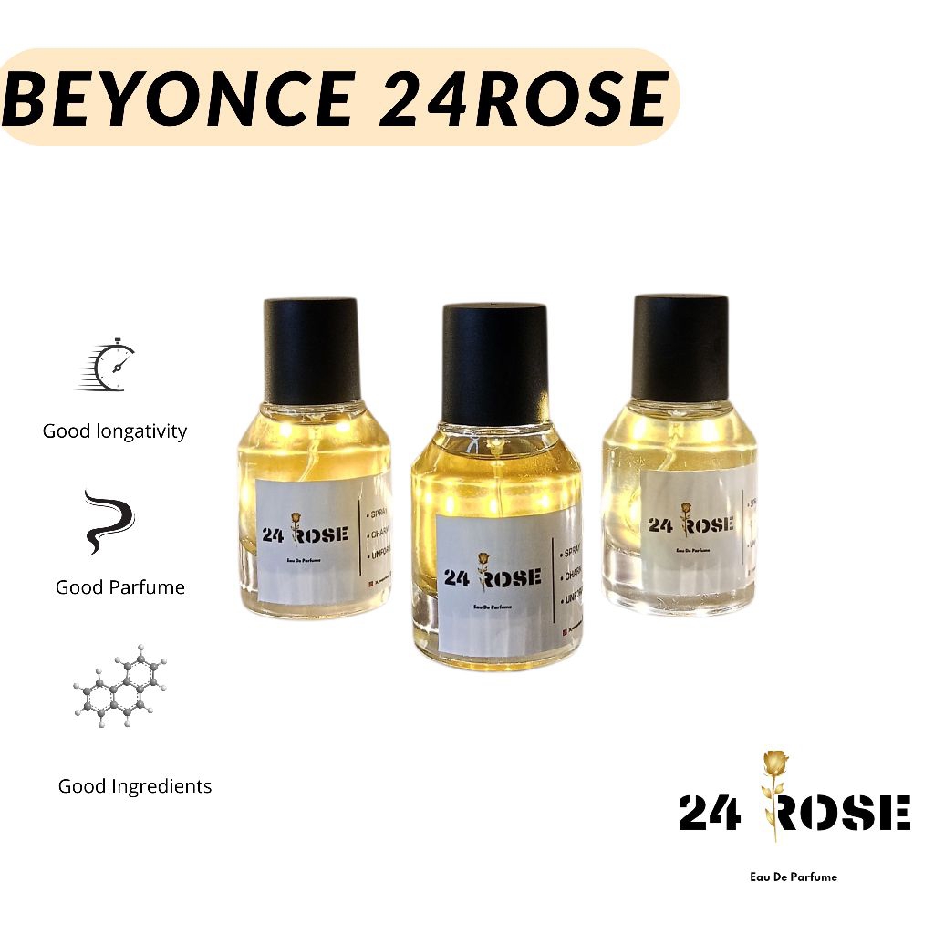 PARFUM BEY0NCE 24ROSE / PARFUM WANITA / PARFUM BEST SELLER / PARFUM TAHAN LAMA / PARFUM CEWE / PARFU