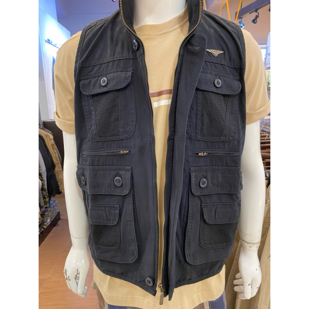 Rompi Pria Bahan Tebal Warna Hitam Original GIANI GRACIO