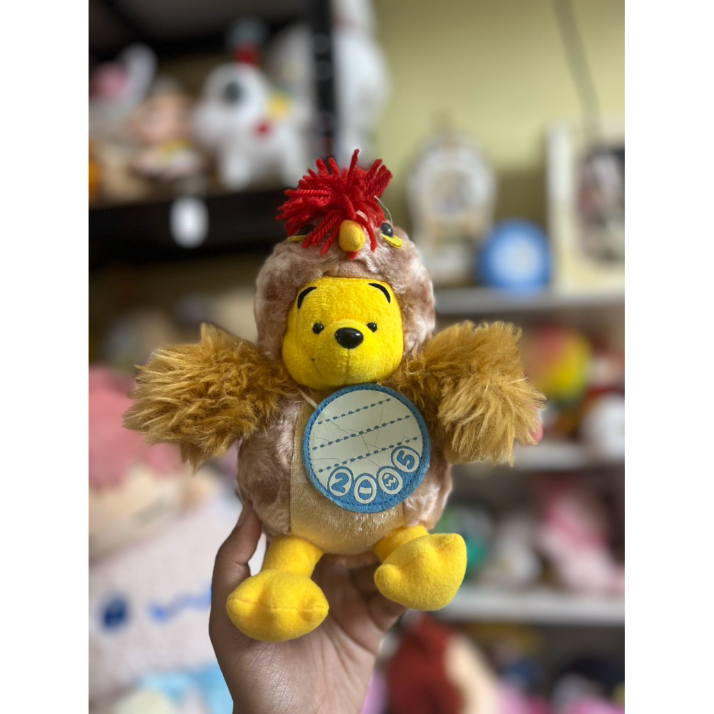 boneka winnie the pooh kostum ayam