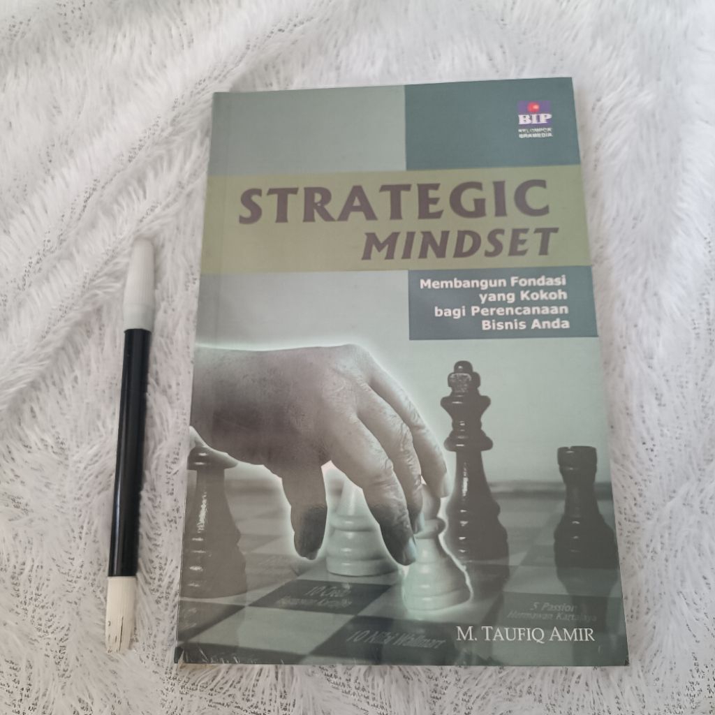 Preloved Strategic Mindset Book Buku Second