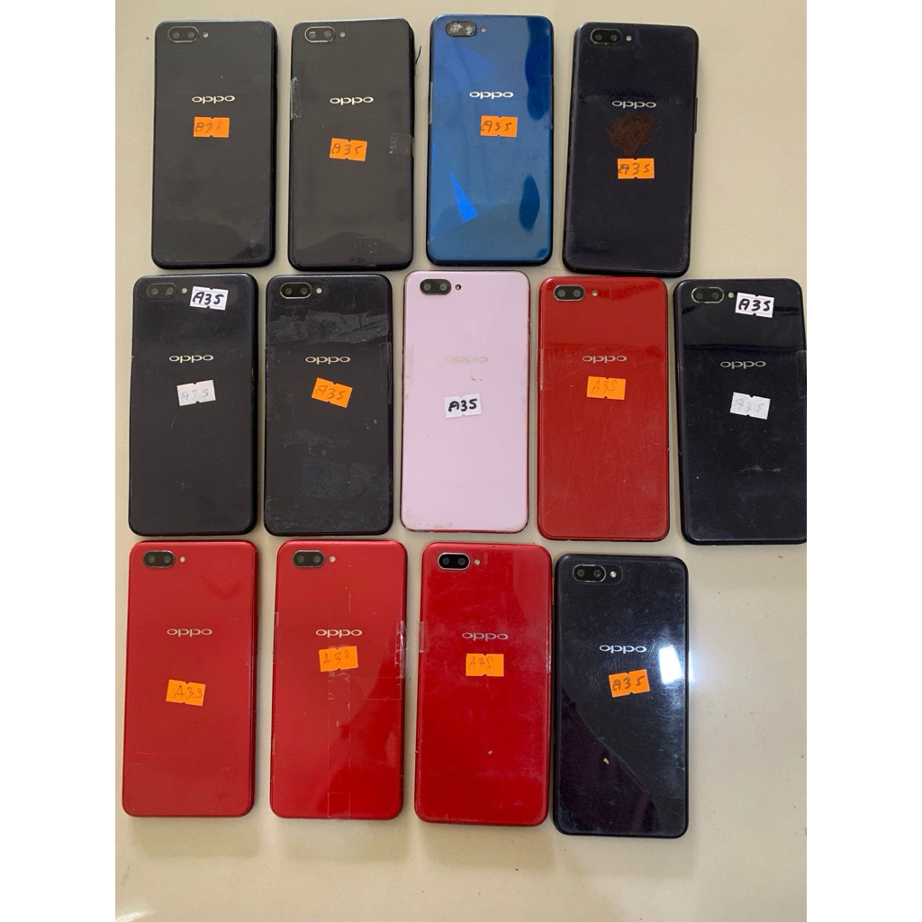 Oppo A3s mesin normal, minus lcd