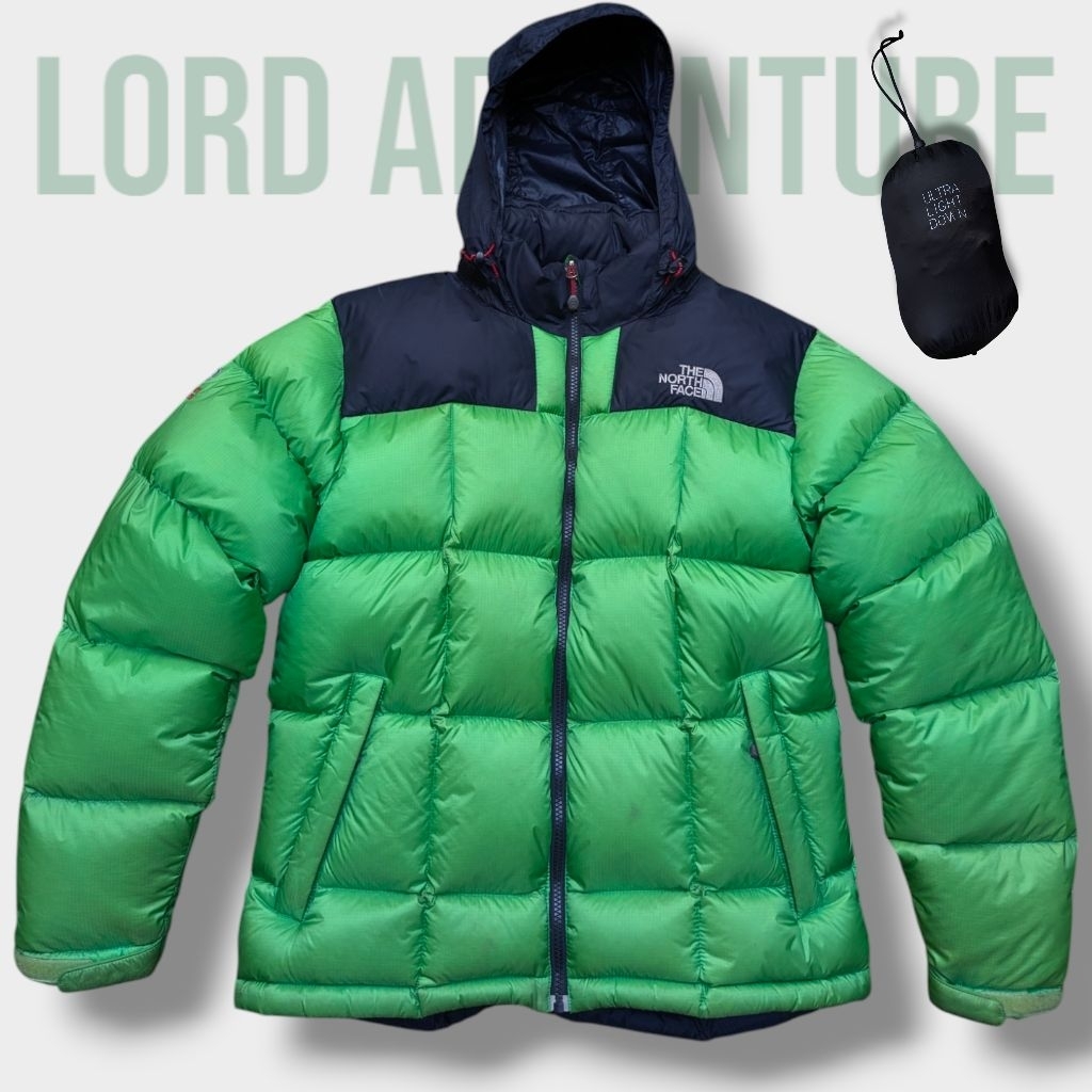 jaket bulu angsa The North Face Lhotse goose down jacket fp800 bulang tnf hijau hyvent outdoor puffe