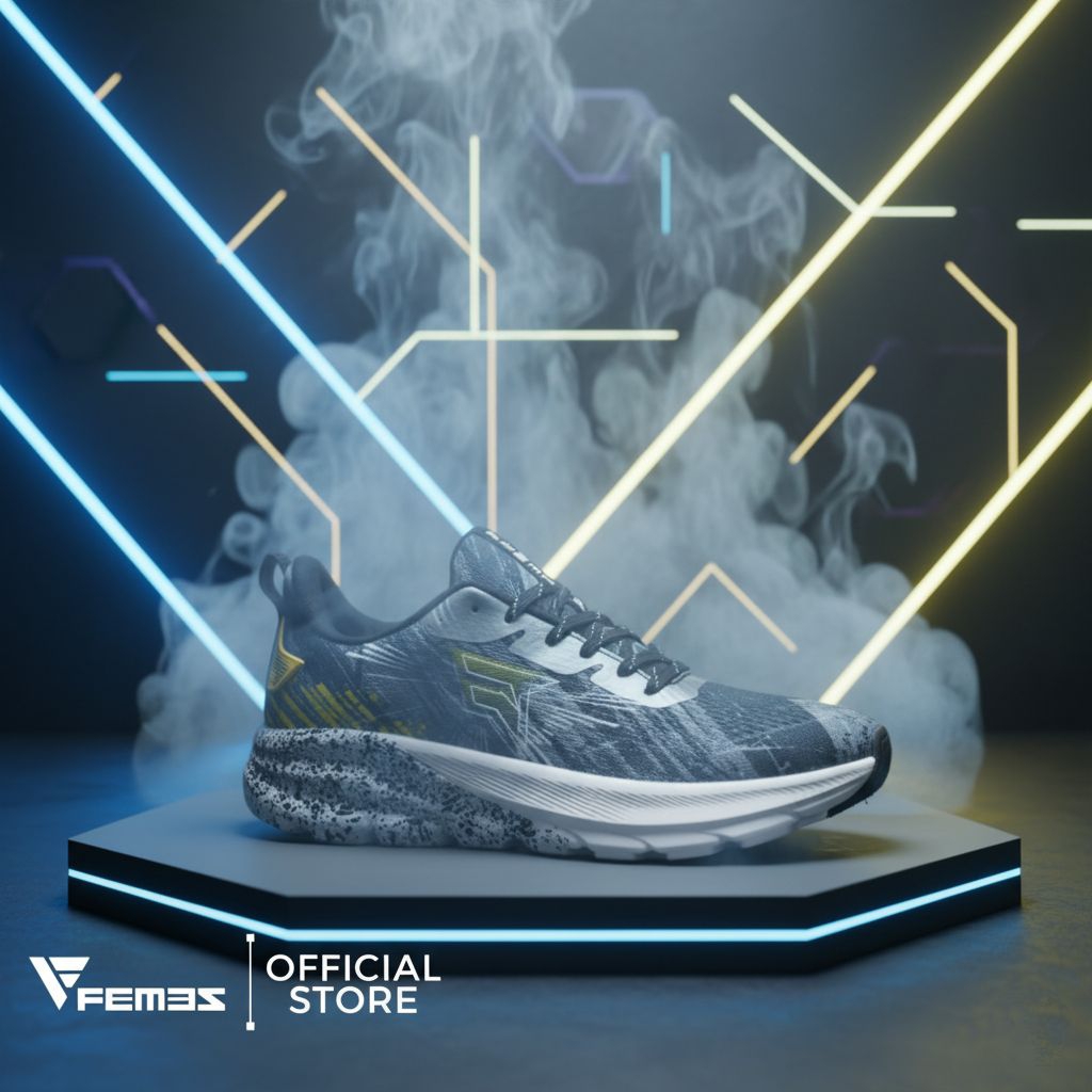 Sepatu Running Femez Rebellion Original