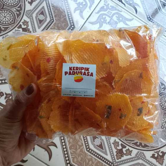 (PRODUSEN) Kerupuk/Opak/Kecimpring/Enye Singkong Kecil Pedas Renyah Homemade Mentah
