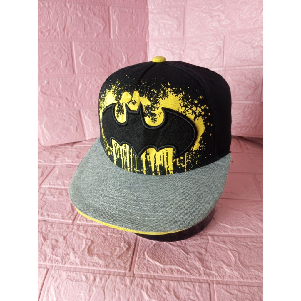 Topi Anak/Remaja Logo Batman Under visor print Batman