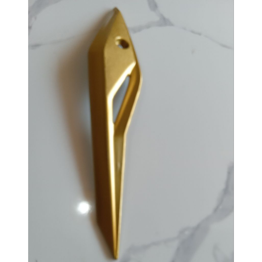 garnish gold tutup tameng knalpot beat led 2020 beat k1a