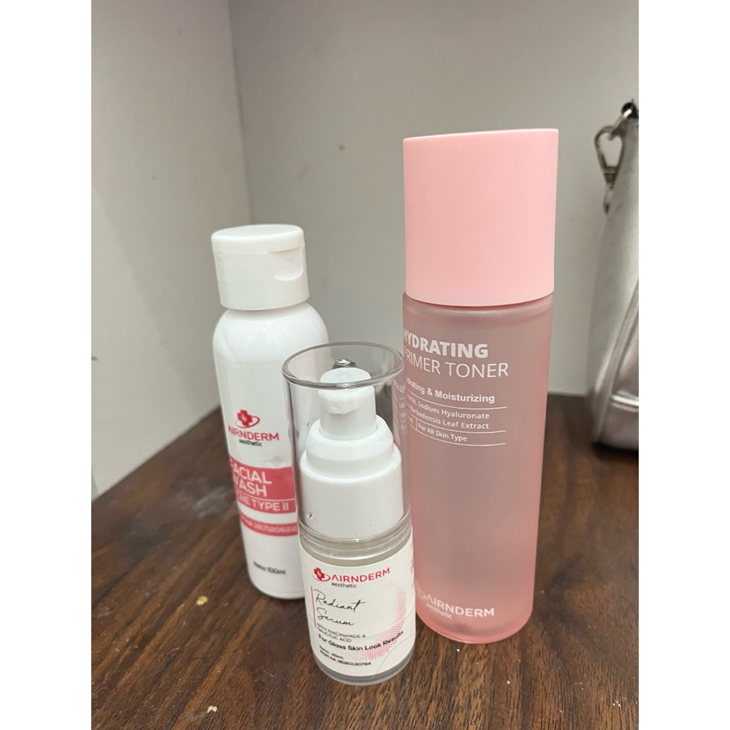 Preloved airin skincare / airinderm (ISI MASIH FULL)