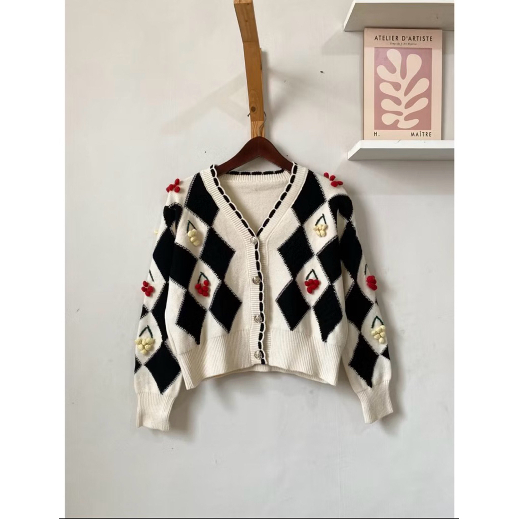 cardi ketupat preloved