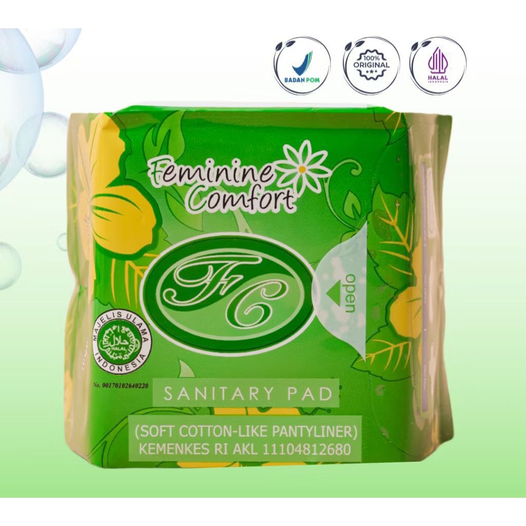Avail Pantyliner 1 pcs | FC SANITARY PAD | AVAIL HIJAU PEMBALUT HERBAL HALAL DIJAMIN ORI EXP OKT 202