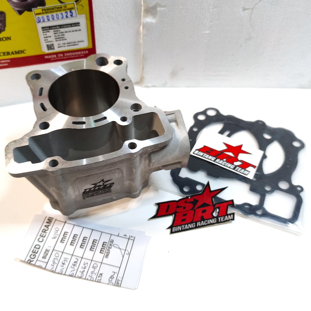 BLOK BRT CERAMIC KERAMIK STANDAR BORE UP 63MM 65MM HONDA SONIC SUPRA GTR 150 CB150R CBR150R CB150X