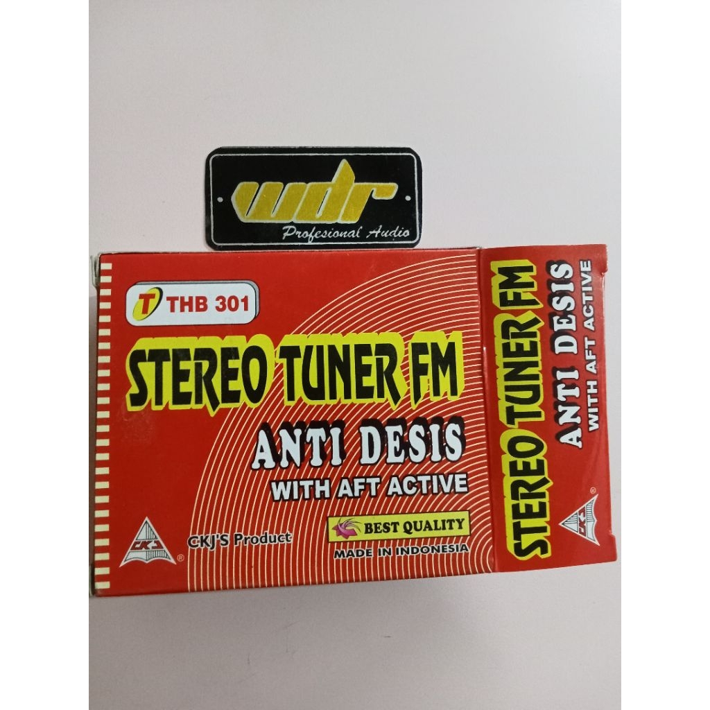 stereo tuner fm anti desis with AFT active THB 301 CKJ'S product best quality made in Indonesia
