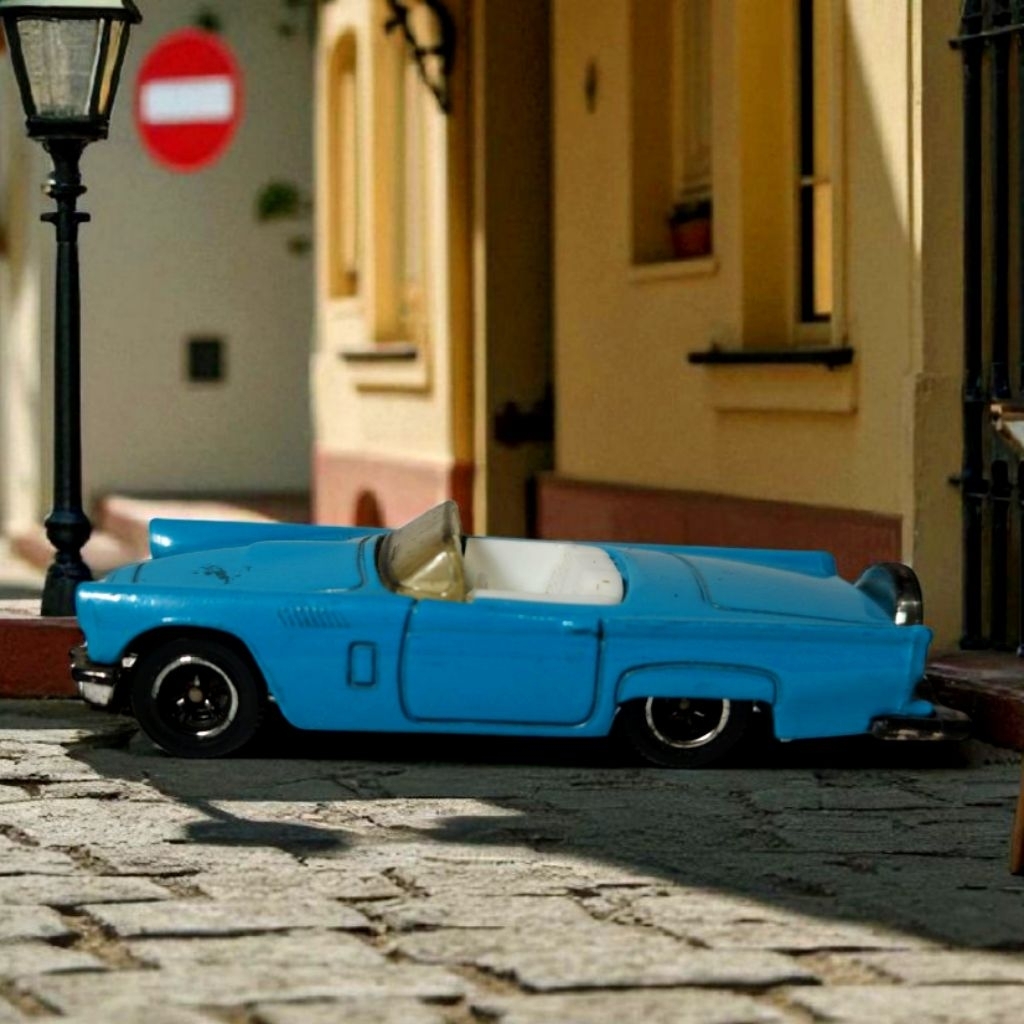 Mobil Diecast 1957 Thunderbird Original Matchbox Tahun 1988 Skala 1:63 - Jadul Mobil Diecast Origina