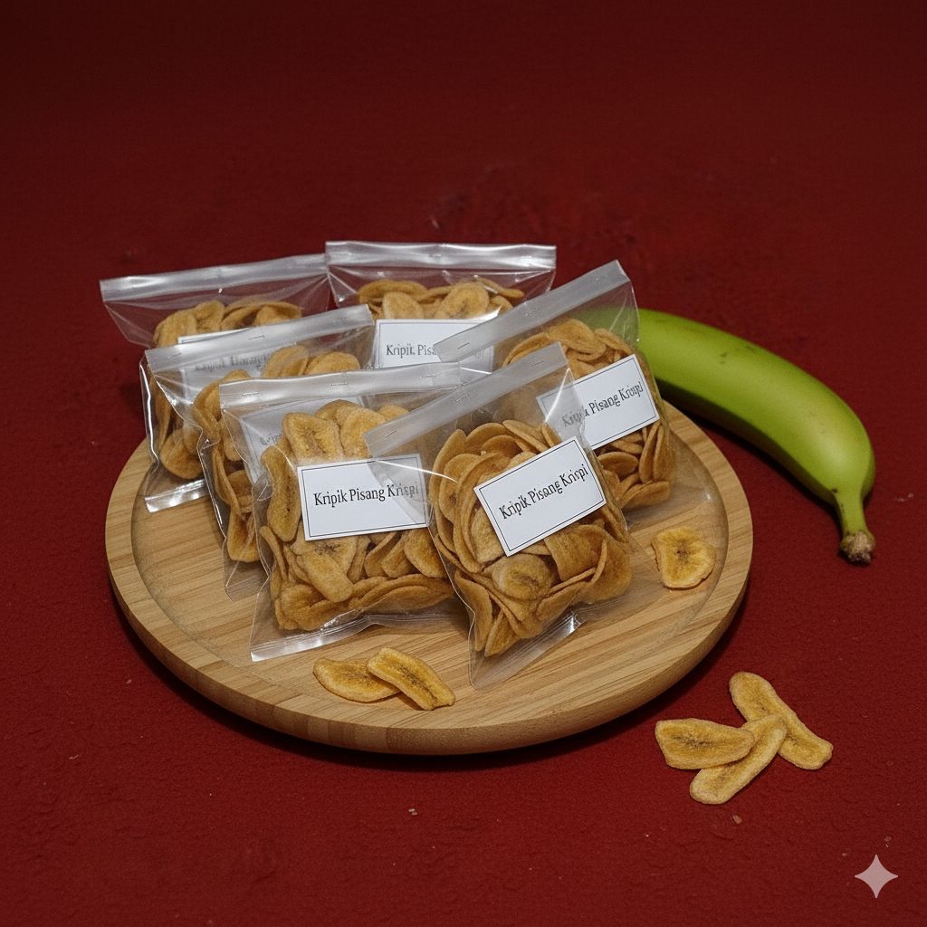 kripik pisang jajanan ringan jajan ringan pisang kripik