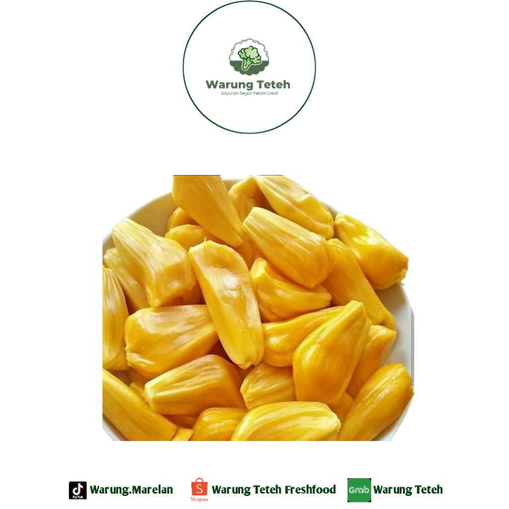 Nangka Manis / Buah Nangka Kupas / Nangka Matang Segar 250gr - 1kg - Pasar Marelan
