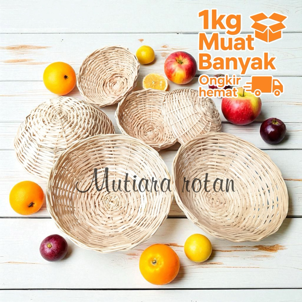 Keranjang rotan Keranjang Snack murah Sarang Rotan dll Mangkok buah mini