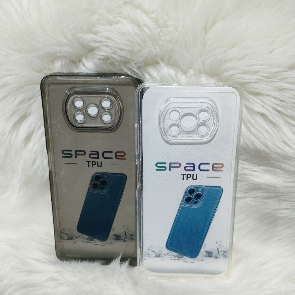 SoftCase Poco X3 NFC X3 Pro Poco X3 Silikon Casing Space Tpu Original Clear Bening Transparan Black 
