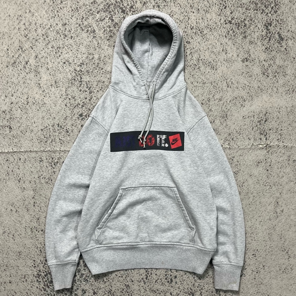 Nike Just do It Logo Box Hoodie Second size M