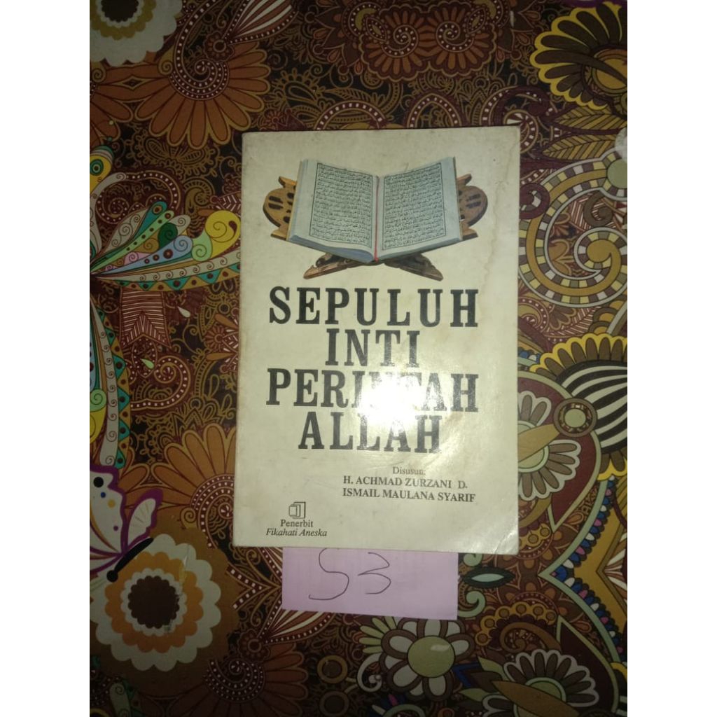 Buku Sepuluh Inti Perintah Allah