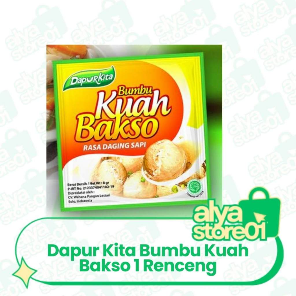BUMBU KUAH BAKSO 12 SACHET DAPUR KITA