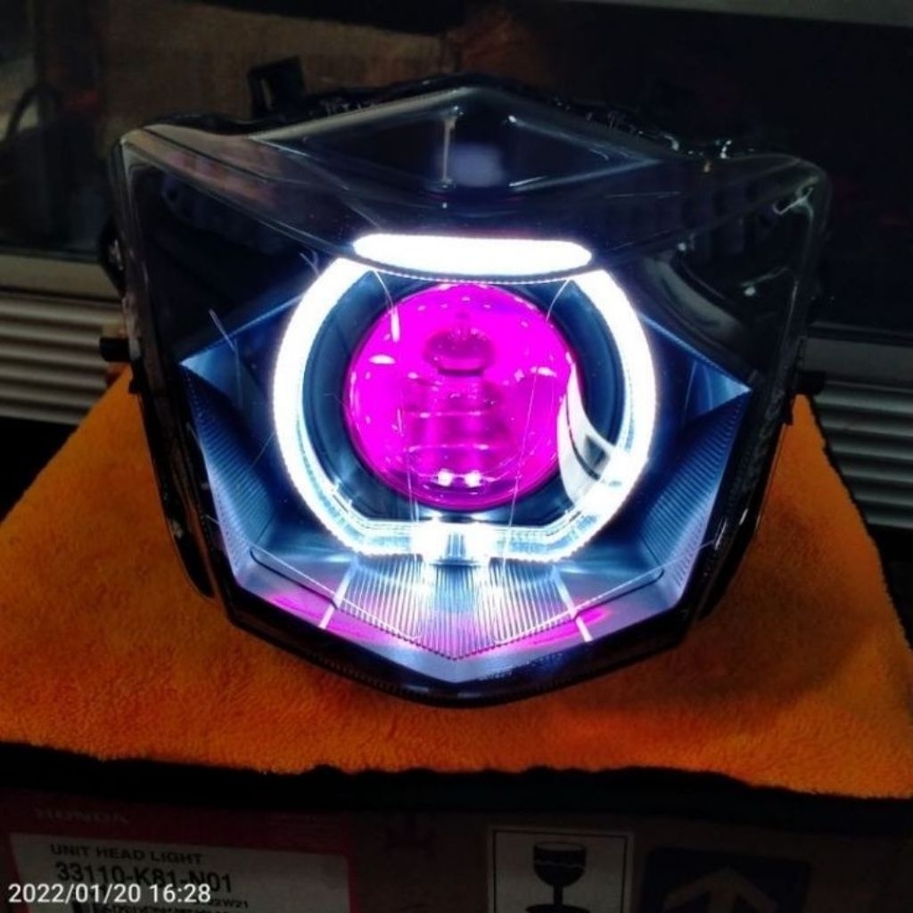 lampu depan beat esp biled aes