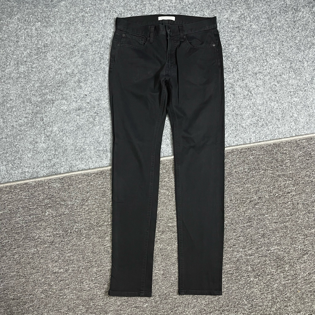 GU(uniqlo) jeans hitam pria