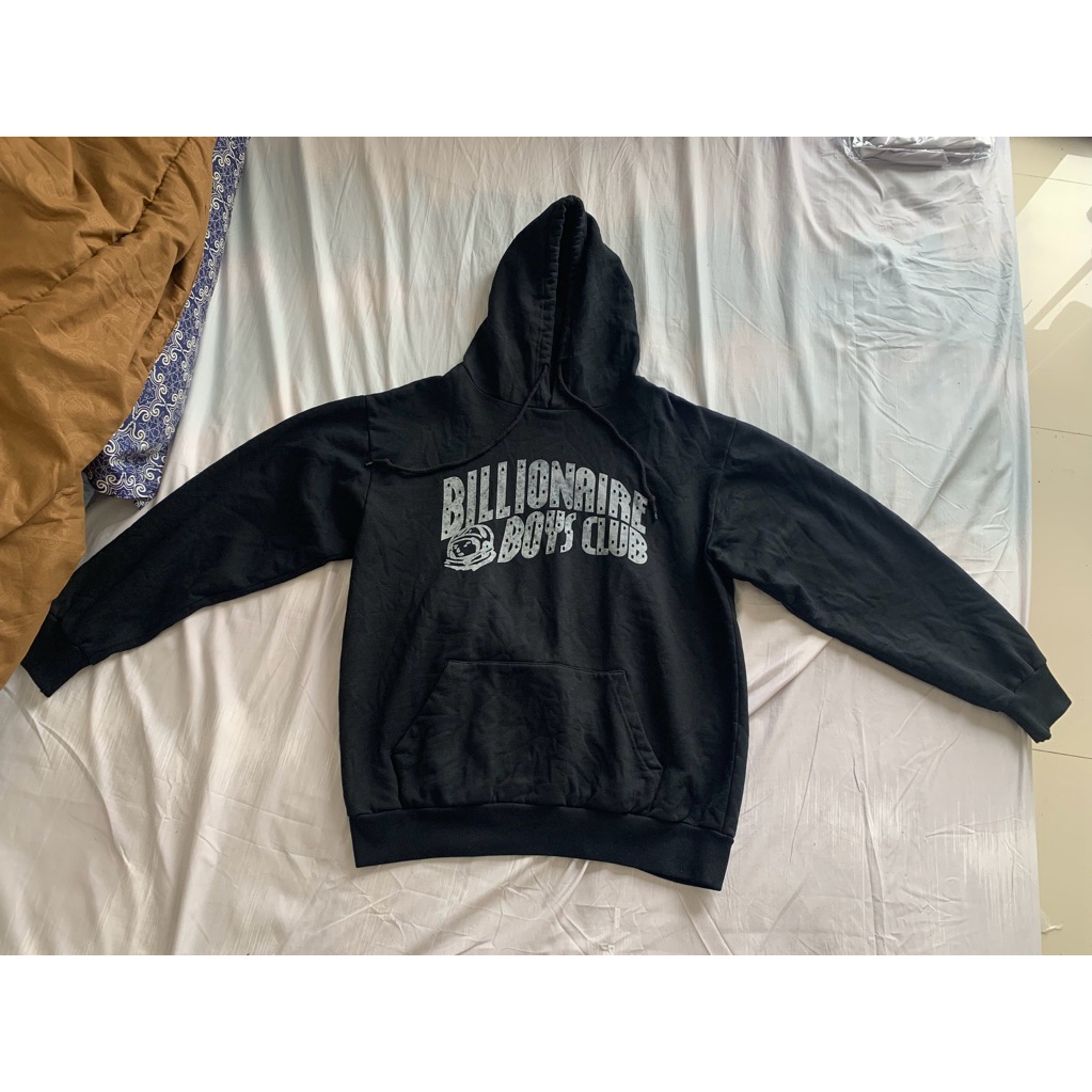BBC Billionaire Boys Club Ice Cream Curve Black Hoodie Logo jacket