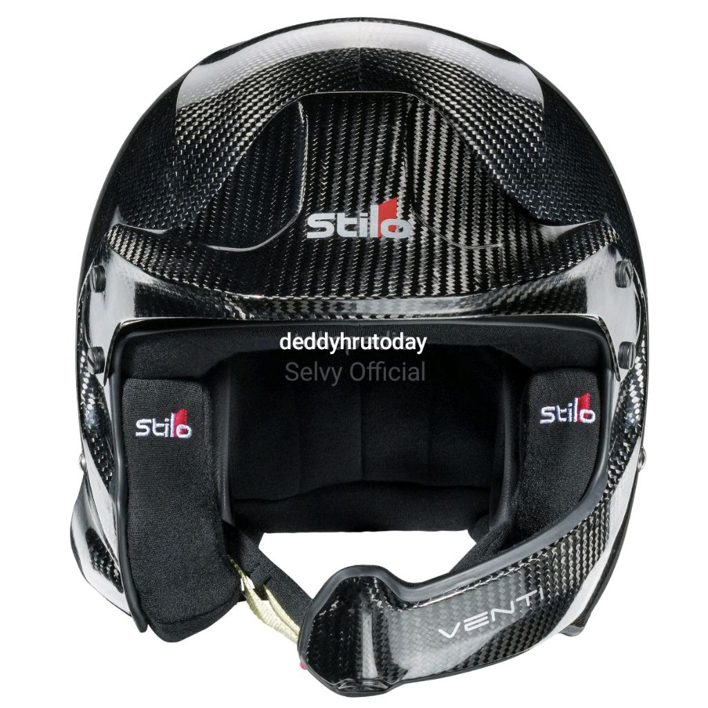Helm Auto Rally Gokart Car Stilo Venti WRC Carbon Helmet Black | Brand Stilo Original 100%