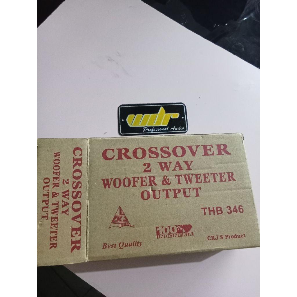crossover 2 way woofer & tweeter output THB 346 CKJ'S product best quality