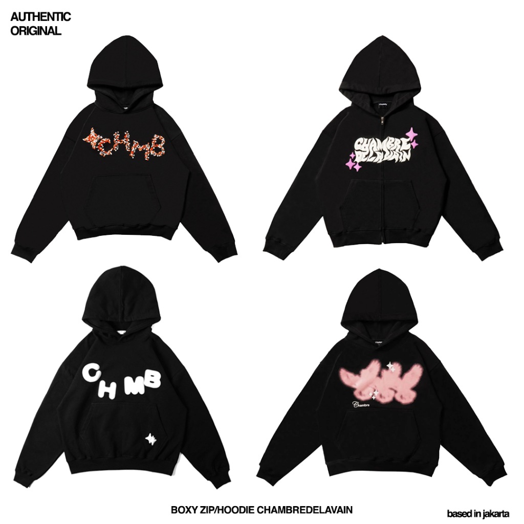 BOXY ZIP/HOODIE CHAMBREDELAVAIN BASIC [ORIGINAL]