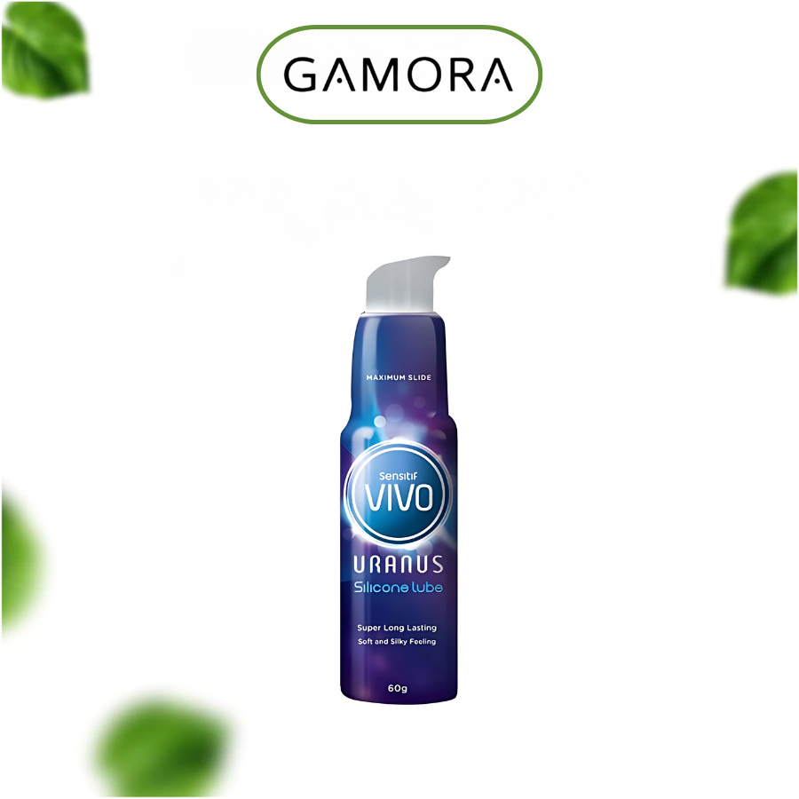 Pelumas Vivo Lubricant Gel Uranus - Pelumas Gel Seks Pria & Wanita 60 Gr