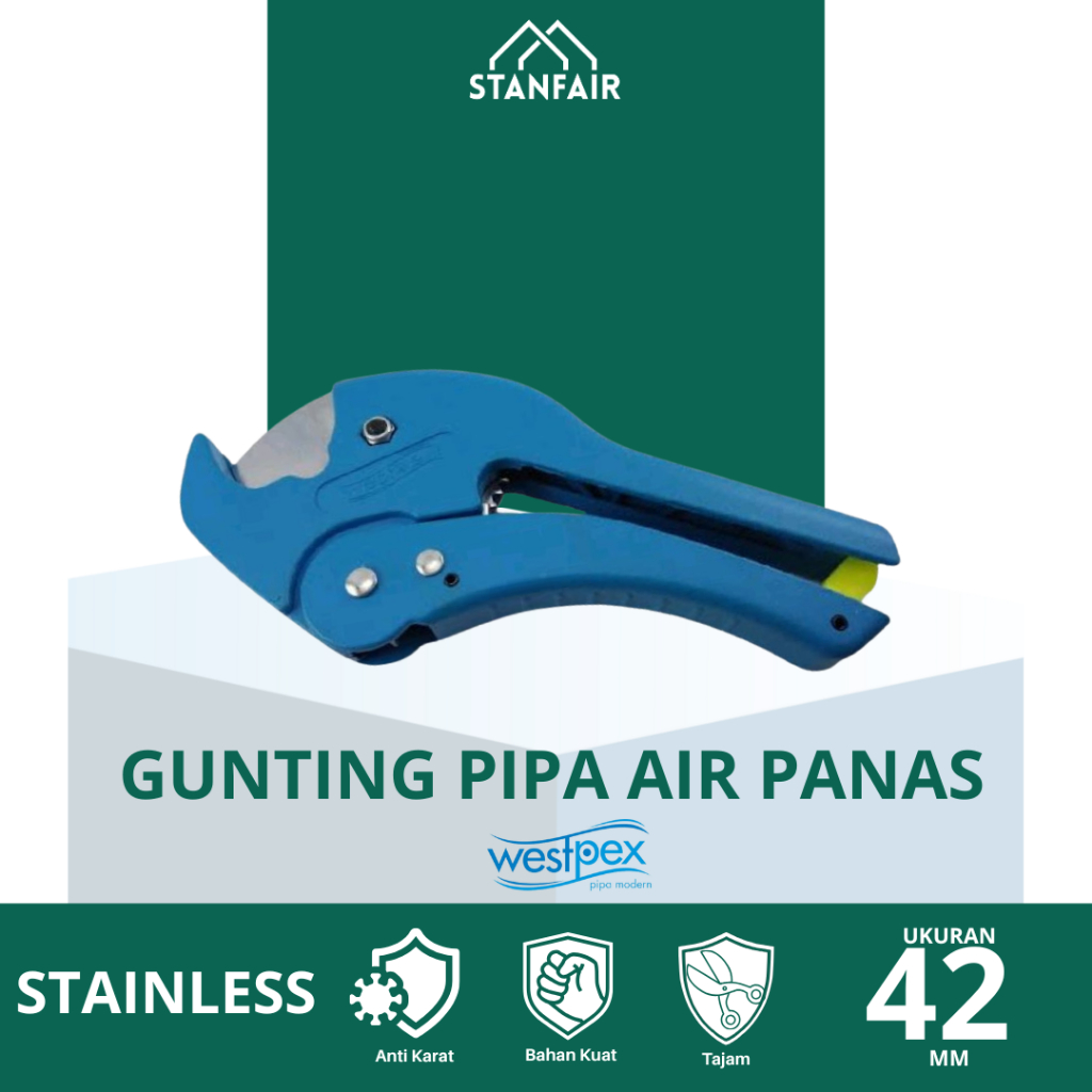 Westpex Gunting Pipa Pex Besar / Pemotong Pipa Besar Air Panas Westpex