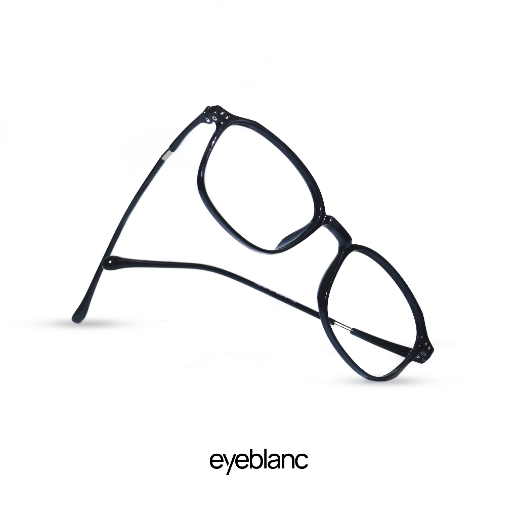 Eyeblanc Anzo - Kacamata Lentur Frame Kotak Tipis Ringan Kekinian Unisex