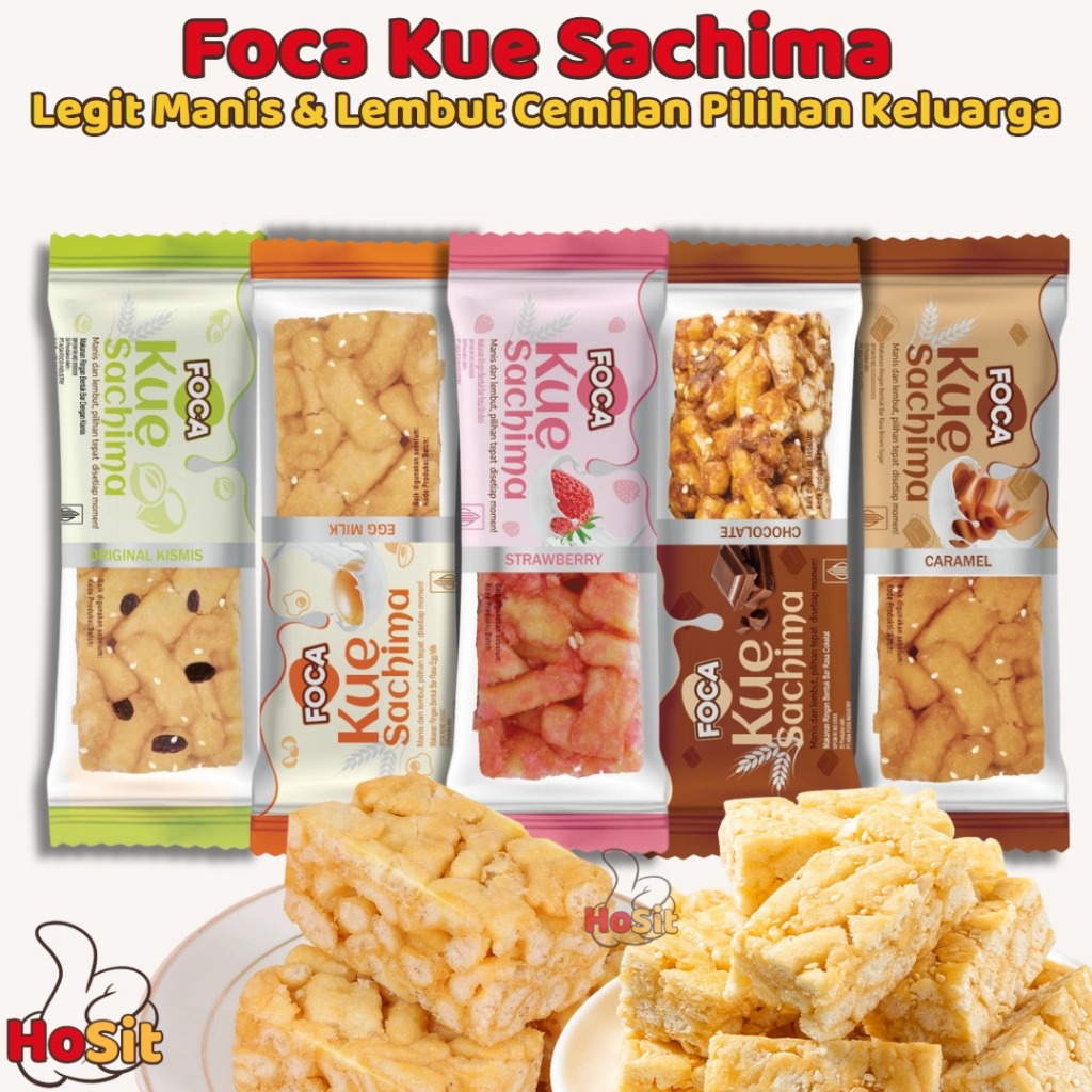 FOCA Kue Sachima 5 Varian Rasa Legit Manis & Lembut