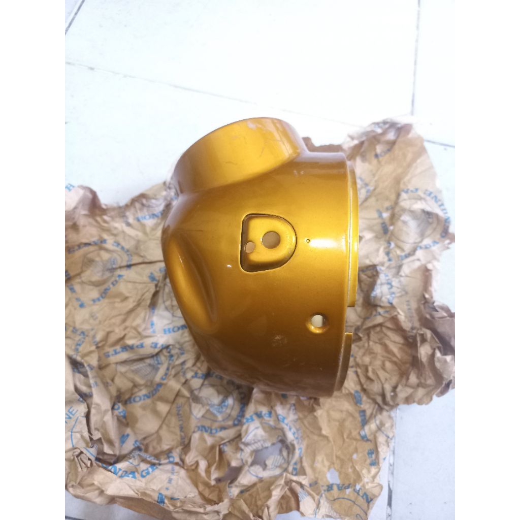 Batok Lampu Cb 125 K Cb Twin Original Nos Warna Gold