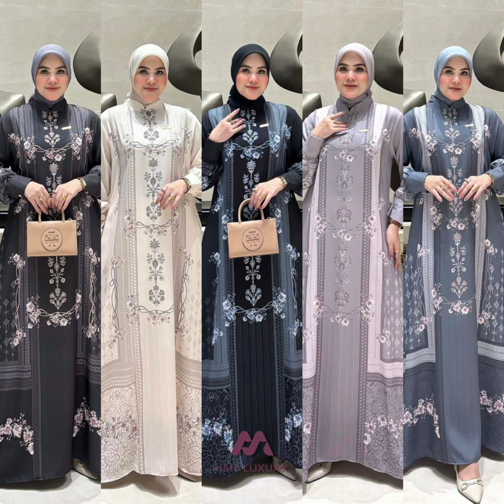 Zalia Dress vol 2 by HMF Luxury / Gamis Dress Premium Casual