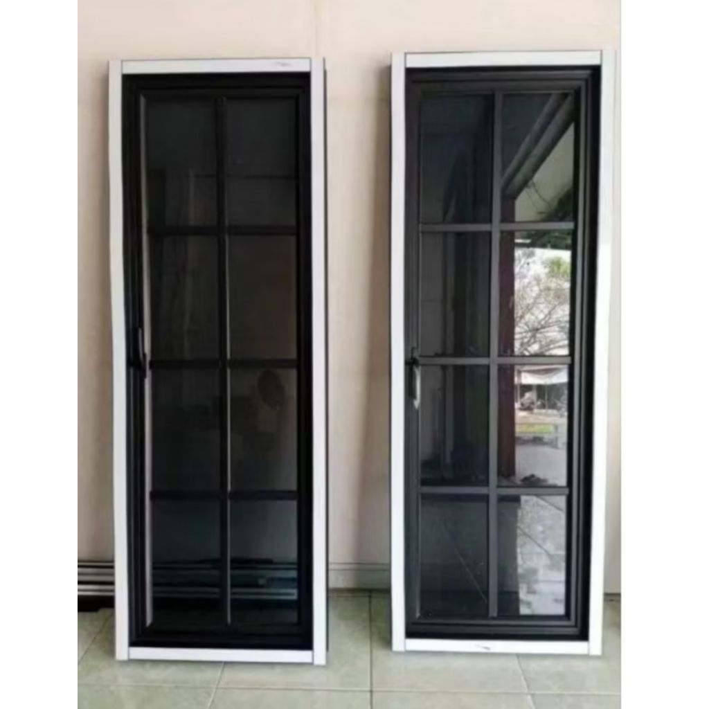 KUSEN JENDELA ALUMUNIUM+ORNAMEN UKURAN 170X70 DAN 160X70 FREE PACKING KAYU