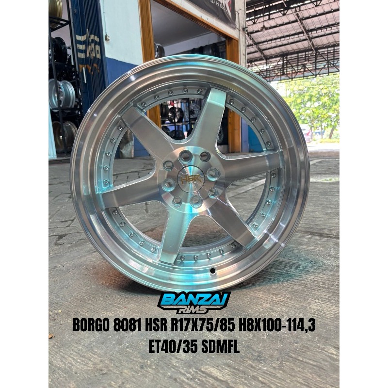 velg mobil model celong ring 17 lubang 4x100 dan 4x114,3 / velg racing mobil ring 17 lebar bela