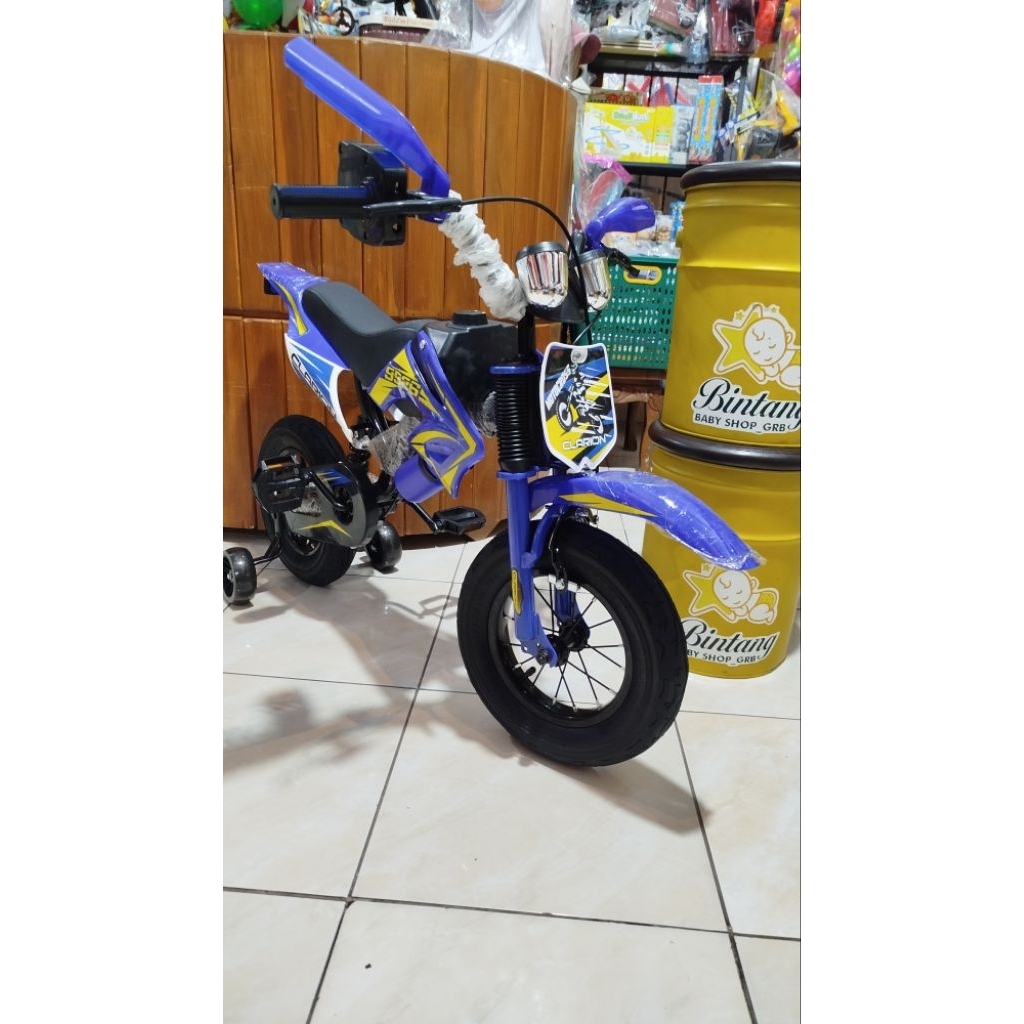 Sepeda trail anak 12in, sepeda trail clarion, sepeda trail keren