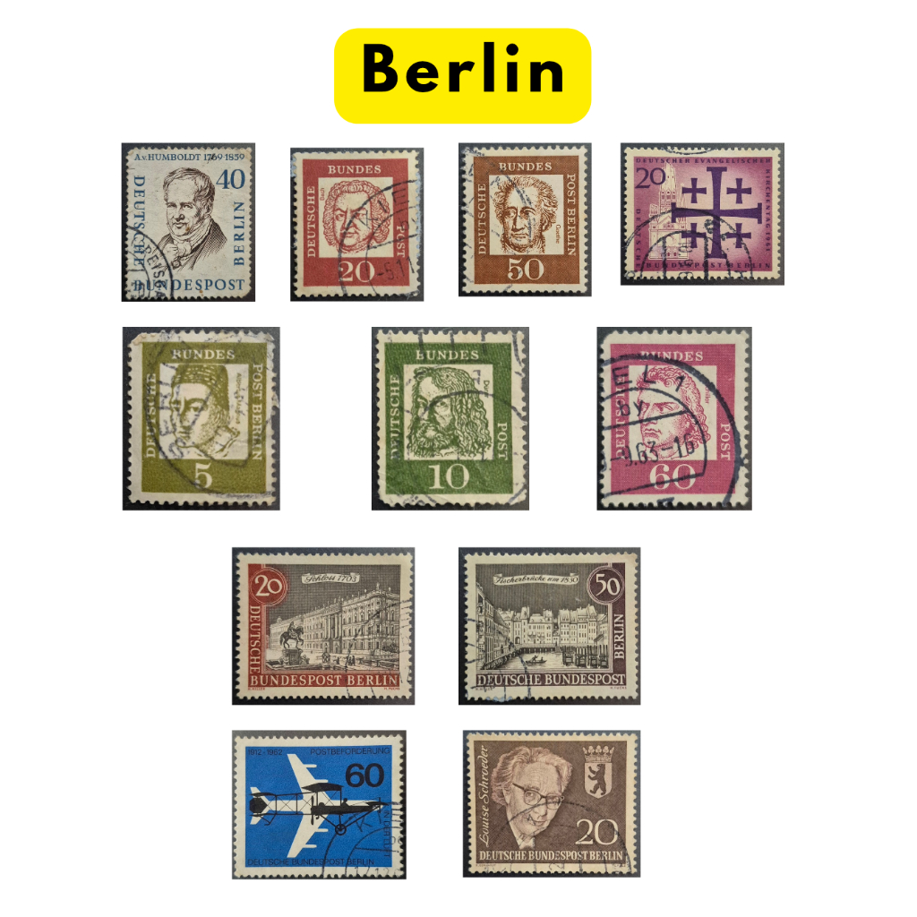 Perangko Eropa perangko used belas lama jadul