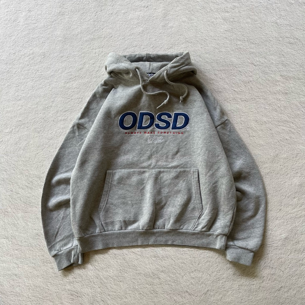 Hoodie ODSD Embroidery Grey Boxyfit