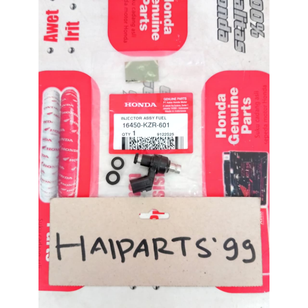 Injektor KZR Vario 125 Injector Assy Fuel Honda Vario 125 (2012 - 2013) Original Honda 16450KZR601