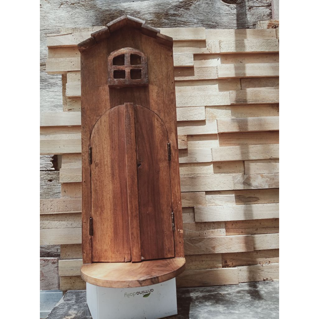 Box Listrik Token Listrik Meteran Pulsa Pintu Kayu