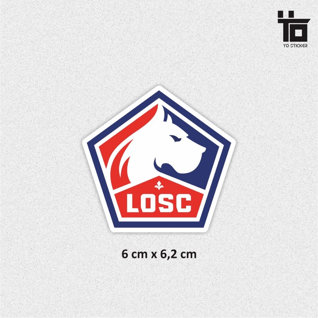 STICKER LOSC LILLE/LILLE/STICKER BOLA/STICKER EREDIVISIE