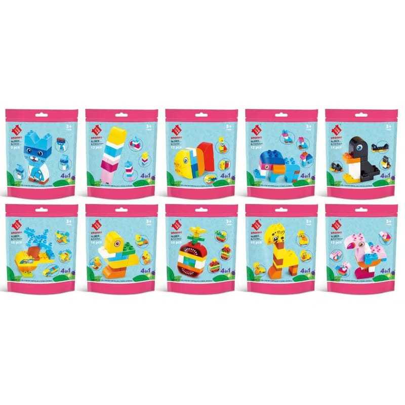 LEGO DUPLO SMONEO 55016 MY FIRST CAT DEER DUCK FLAMINGO TOMATO 4IN1 SMO-NEO PRELOVED SECOND BEKAS